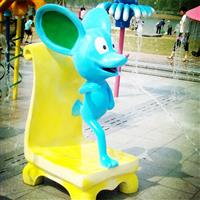 水上樂園噴水設備小老鼠