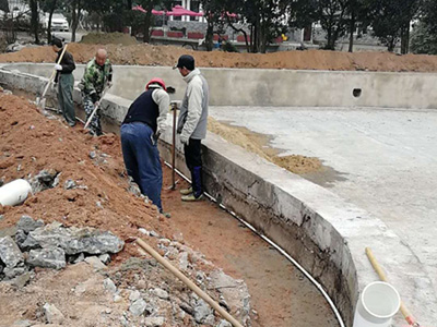 武漢東湖生態風景區國標泳池水處理設備項目