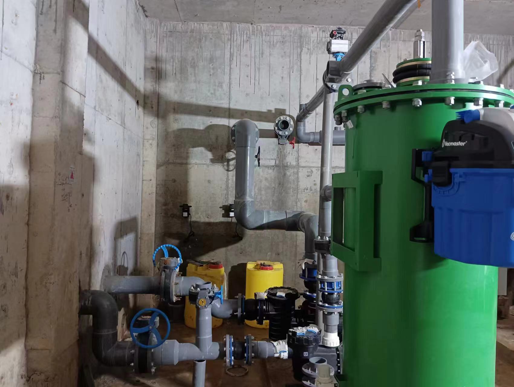 東山問梅稻田樂園二期水處理設備安裝現場實拍！