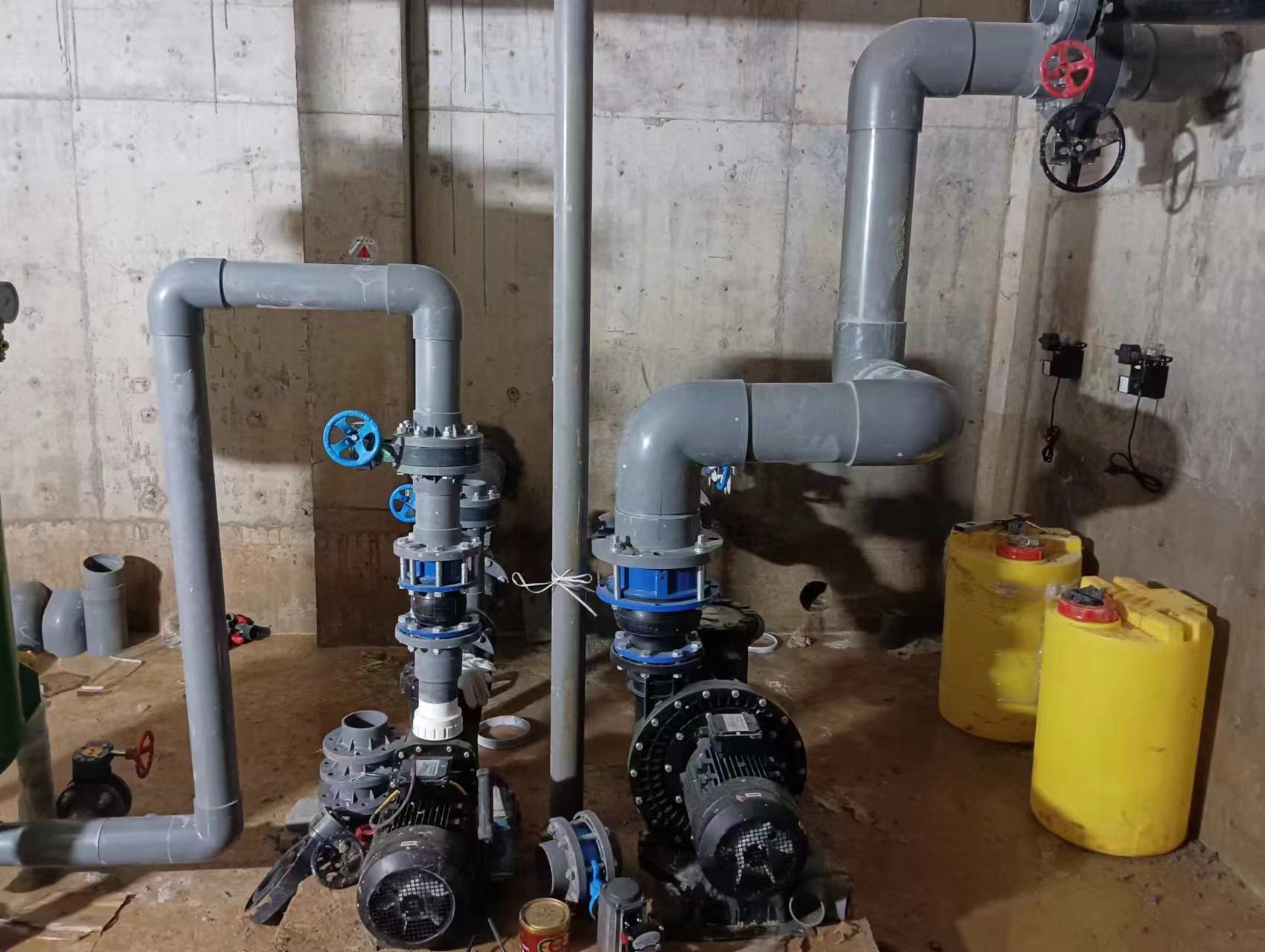 東山問梅稻田樂園二期水處理設備安裝現場實拍！